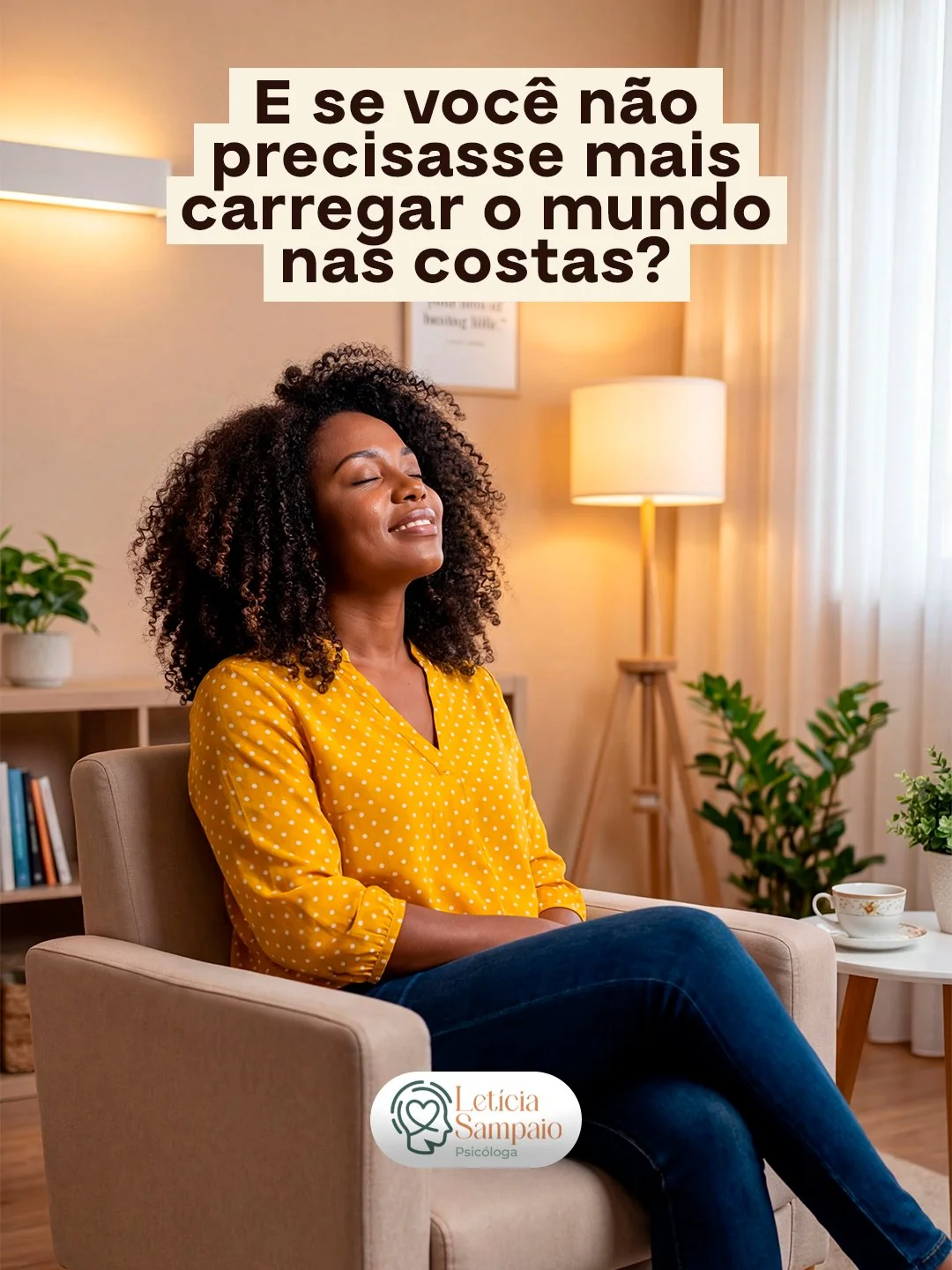 Post Letícia Sampaio — Carregar o mundo nas costas?