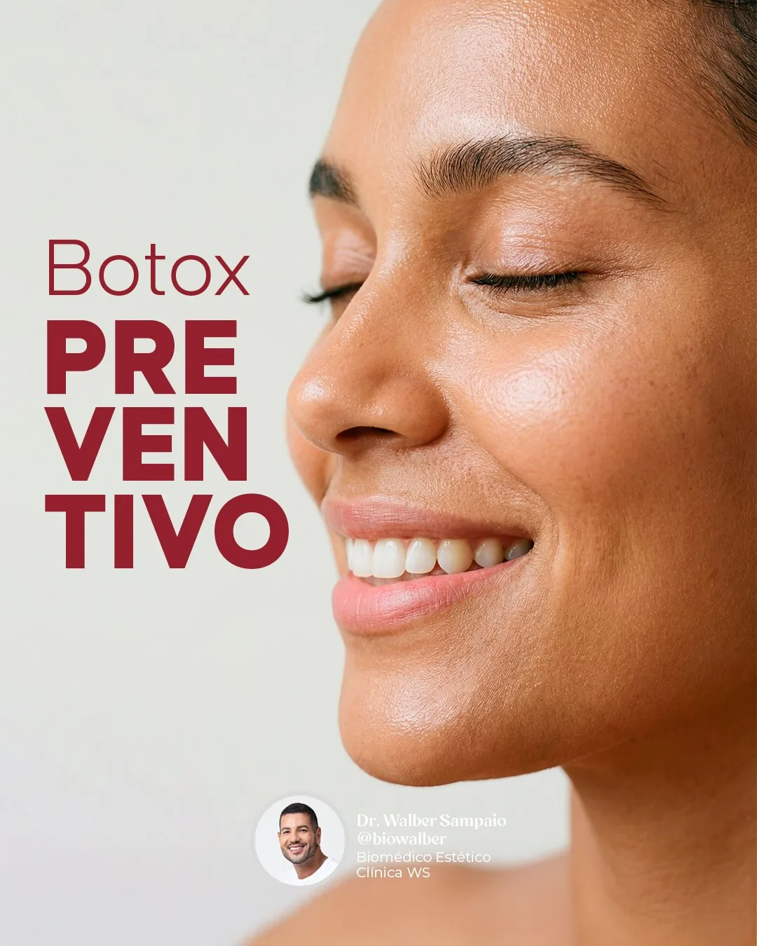 Social Media Clínica WS Botox Preventivo